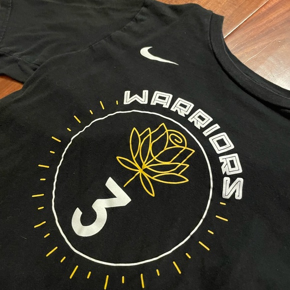 Kids Vintage Jordan Poole Warriors T-shirt - Picture 2 of 4